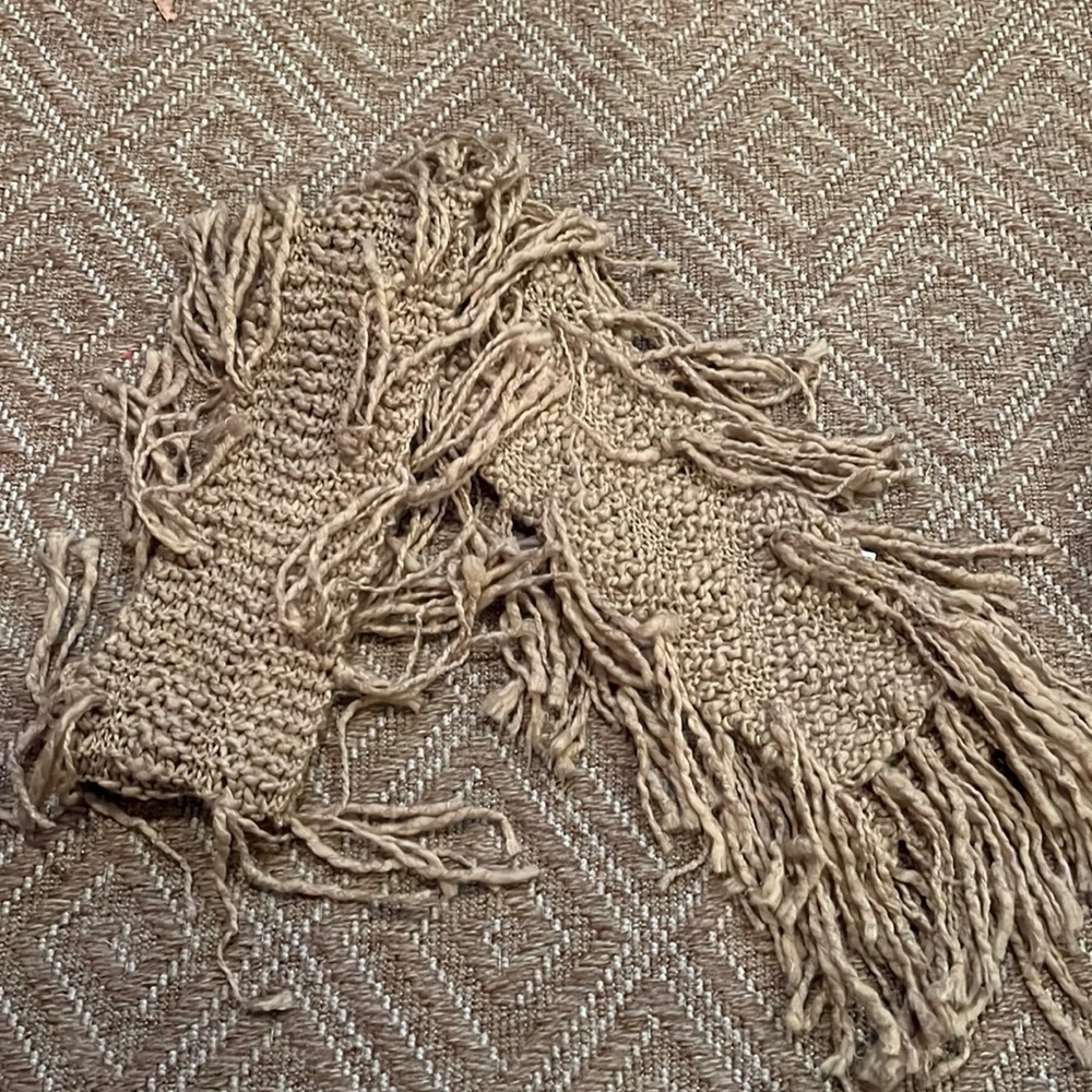 Tan scarf